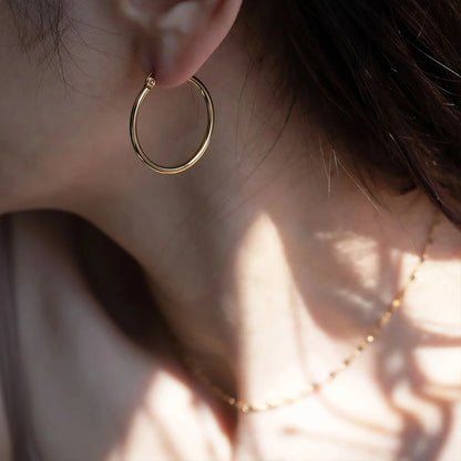 Simple Loop Earrings