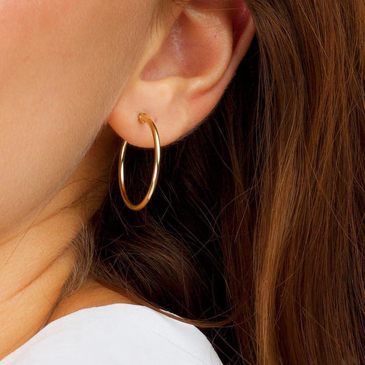 Simple Loop Earrings